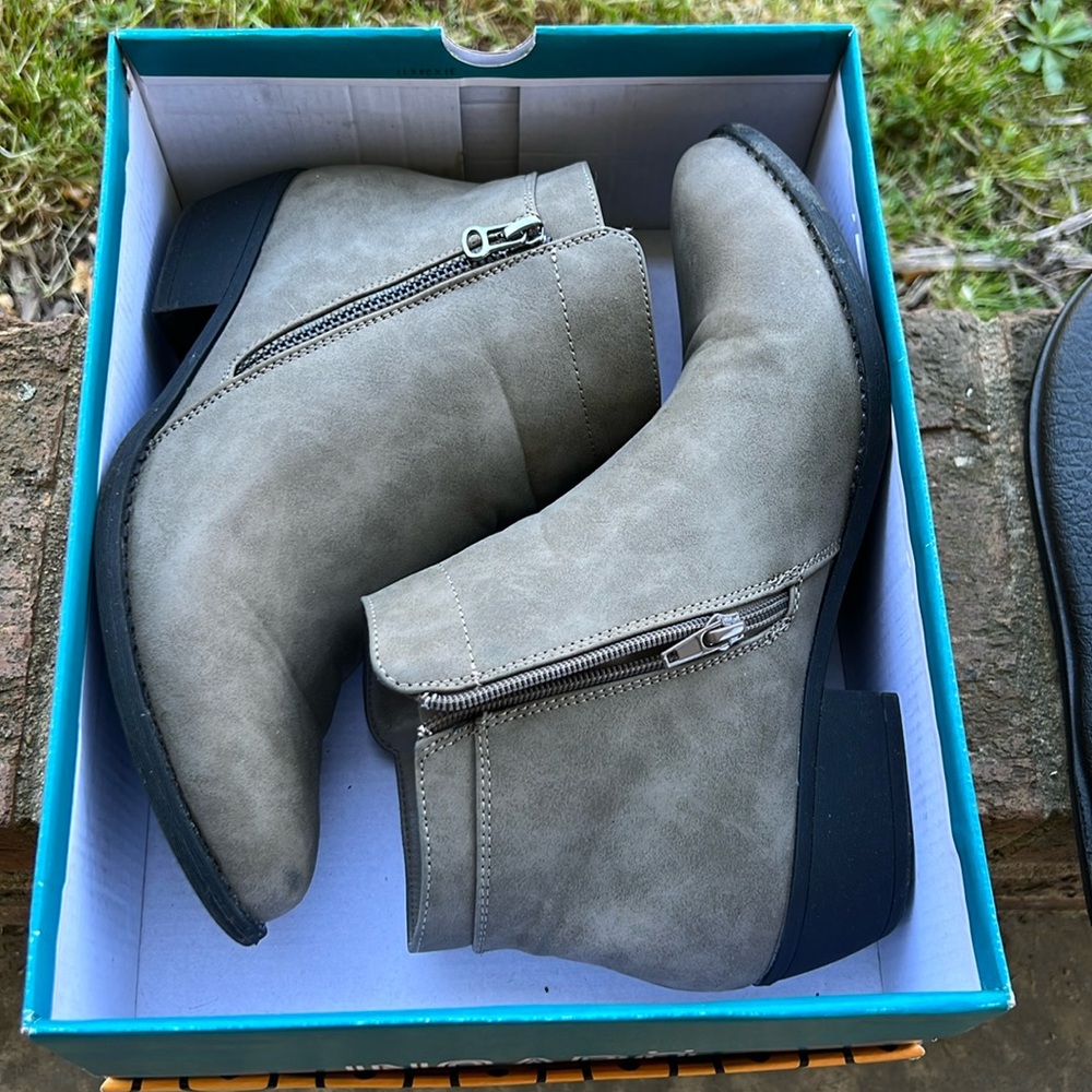 Tan Booties